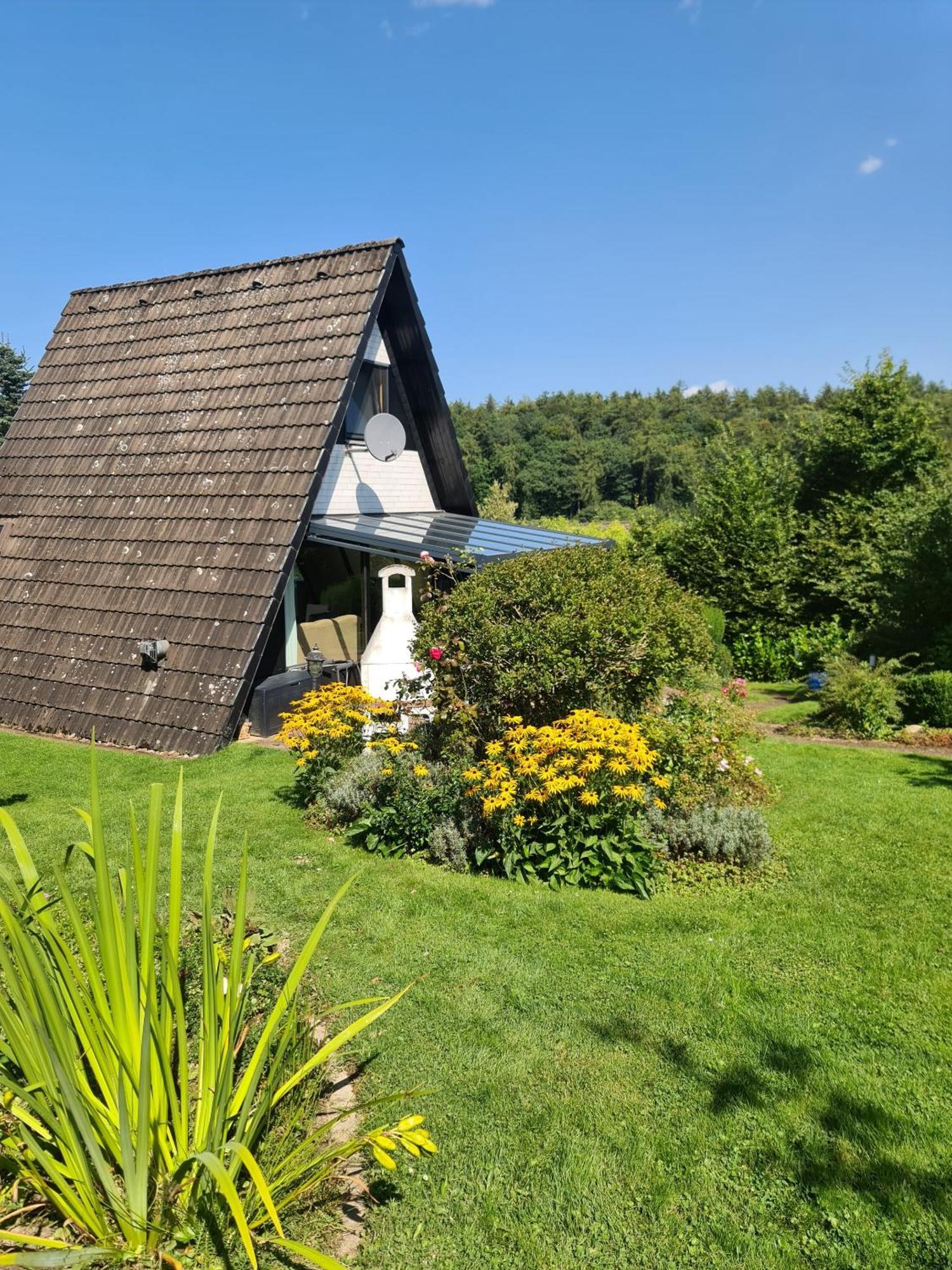 Haus Rosengarten Mit Sauna Bad Wunnenberg Exterior photo